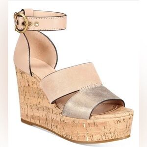 Coach Isla Platform Wedge Sandals